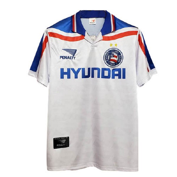 Authentic Camiseta Bahia 2ª Retro 1998 Blanco